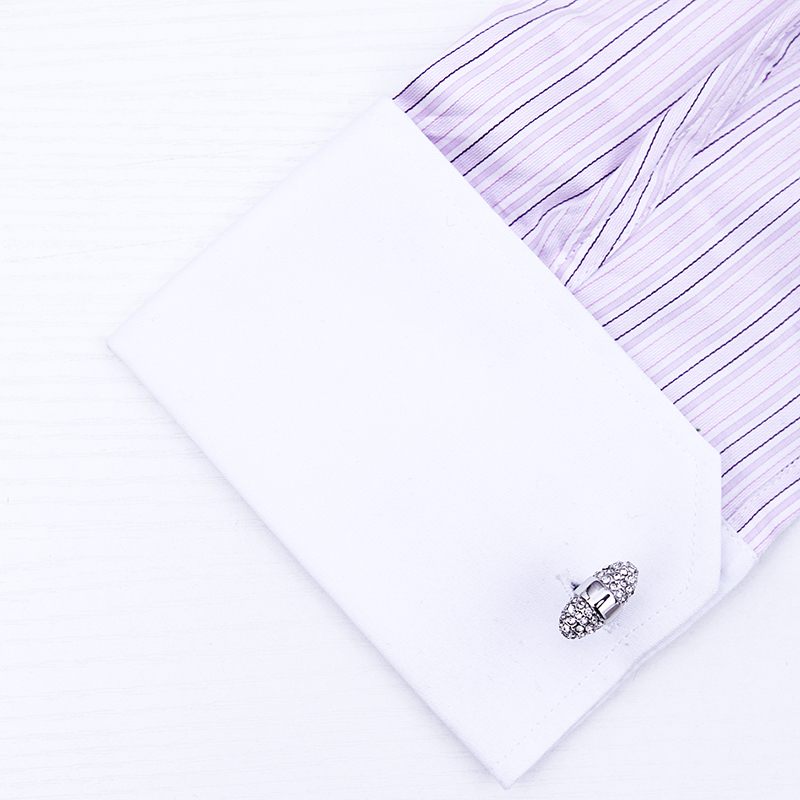 KFLK Jewelry Brand Silver Cuff links Wholesale Buttons Luxury Wedding High Quality shirt cufflinks for mens sale Free Shipping - Image 5