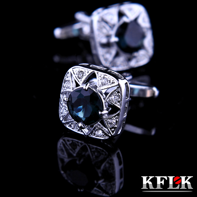 KFLK Jewelry Fashion shirt cufflink for mens Brand cuff button cuff link High Quality Wedding male abotoaduras Free Shipping