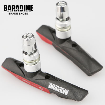 Mountain Road Bicycle Cycling Bike Braking Baradine V-Brake Pads Shoes high quality 2pcs - Image 2