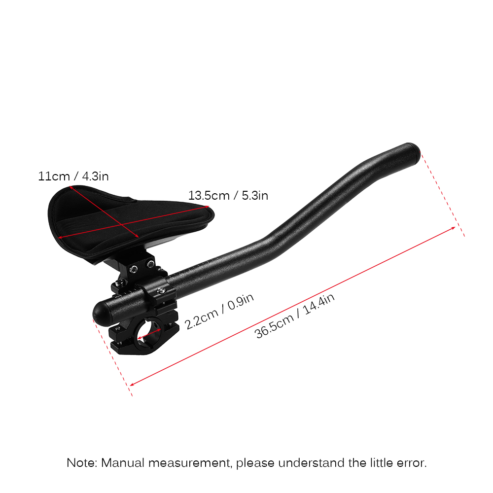 Bicycle Rest Handlebar Cycling Aero Relaxation Handle Bar Triathlon for MTB Road Bike Arm Rest Bar for casco ciclismo - Image 5