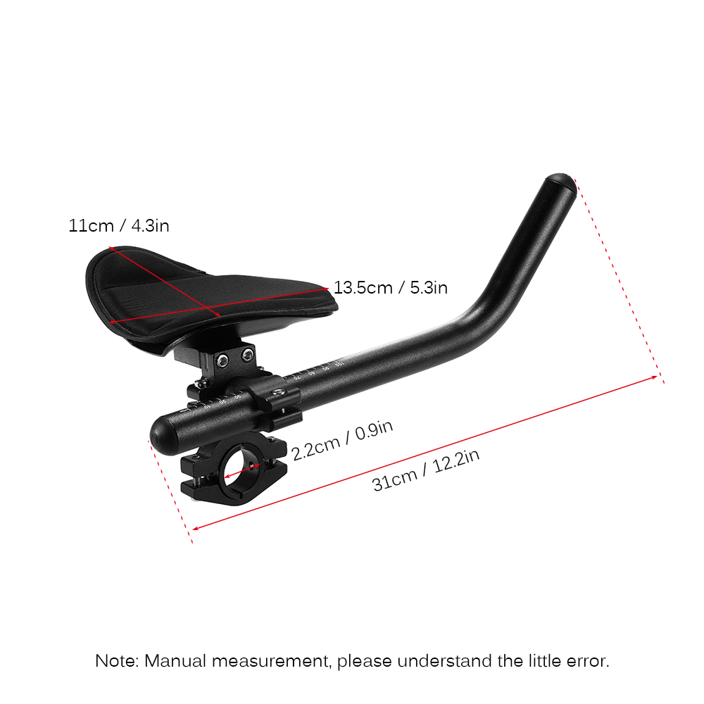 3 Types Bike Rest Handlebar Lightweight Cycling Bicycle Relaxation Handle Triathlon MTB Road Bike Arm Rest Bike Aerobar - Image 5