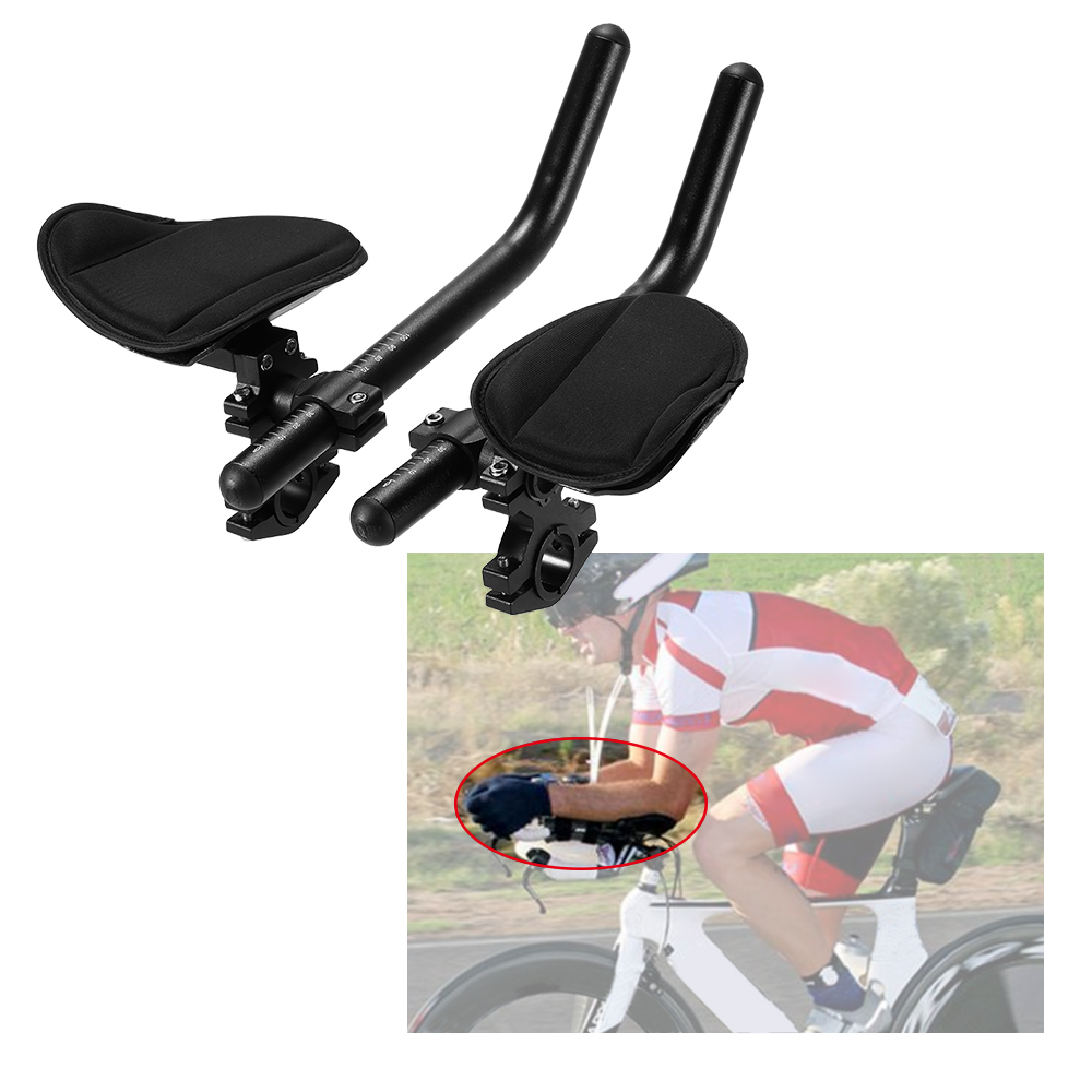 3 Types Bike Rest Handlebar Lightweight Cycling Bicycle Relaxation Handle Triathlon MTB Road Bike Arm Rest Bike Aerobar - Image 2