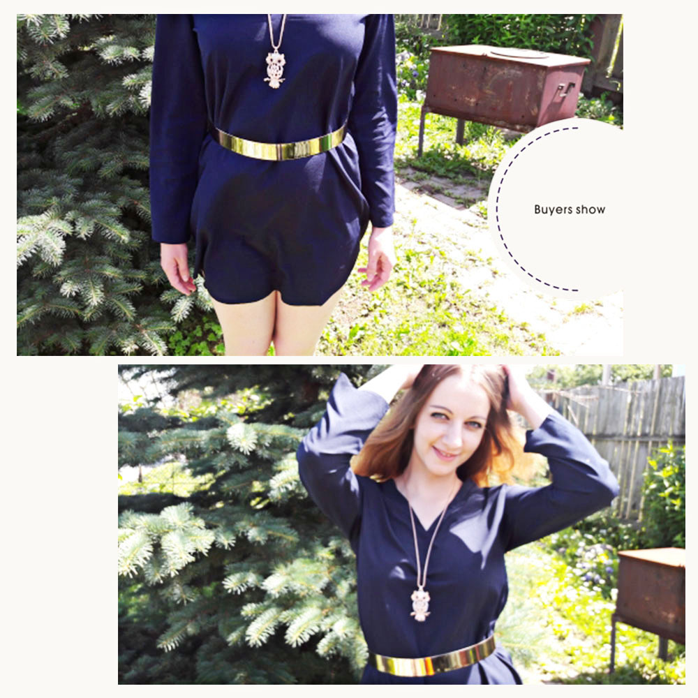 Stylish Gallant Sparkling Owl Crystal Charming Flossy Necklaces & Pendants Necklace For Women M099 - Image 5