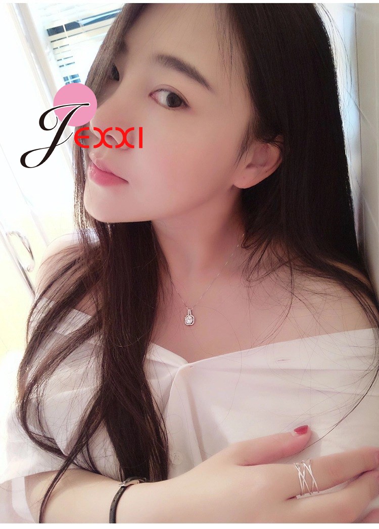 PATICO Hot 925 Sterling Silver Necklace And Pendants Jewelry For Women With Box Chain Luxurious Big CZ Crystal Stone Accessories - Image 3