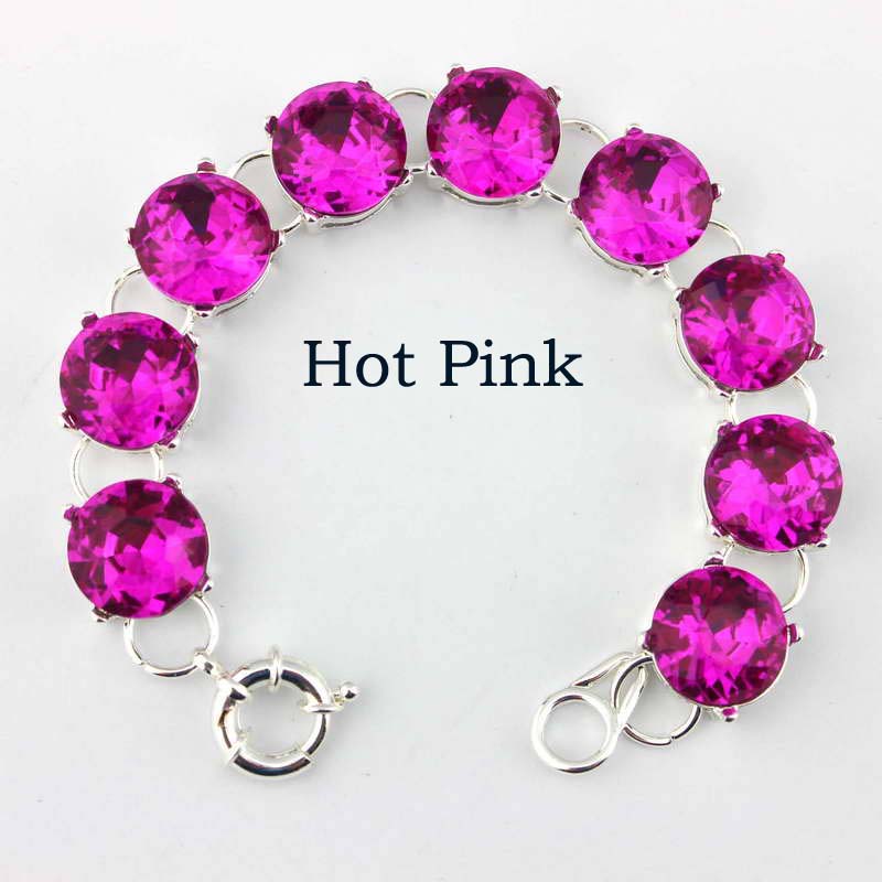 B1483Silver Hot Pink