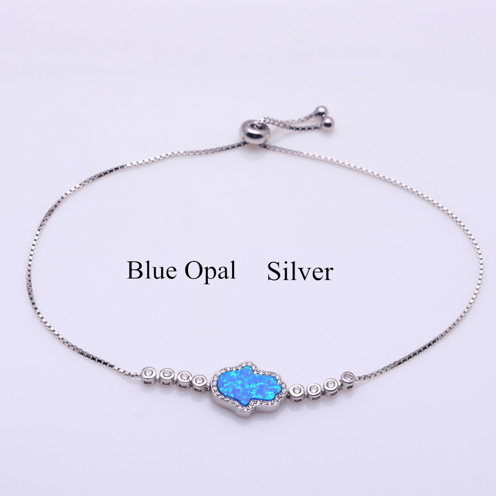 Blue Opal Silver