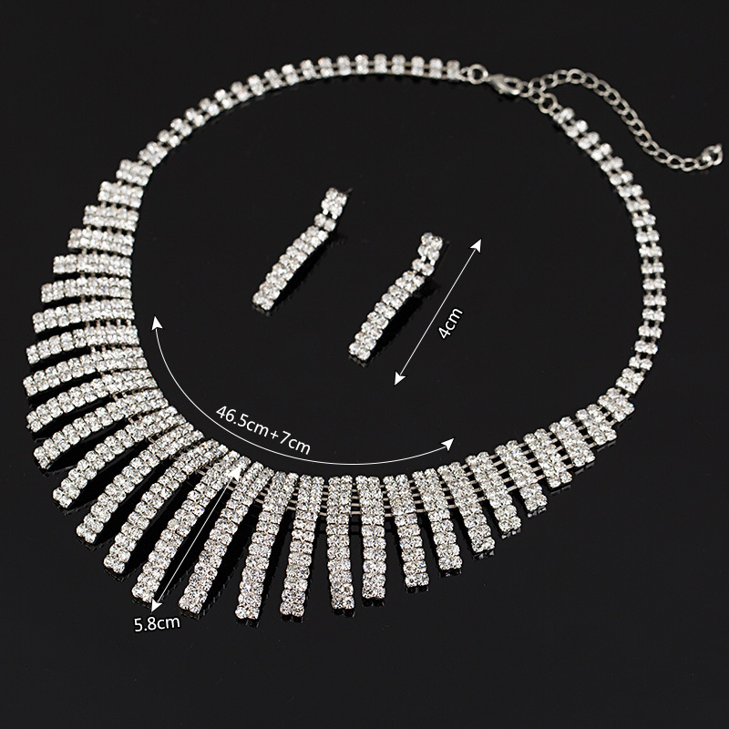 YFJEWE Women's Jewelry mystic Simulated Silver plated Pendant Angel Jewelry Sets Womens Artificial Necklace earring Set N159 - Image 2