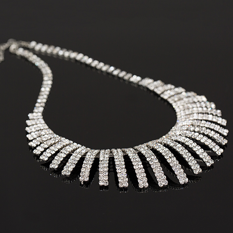 YFJEWE Women's Jewelry mystic Simulated Silver plated Pendant Angel Jewelry Sets Womens Artificial Necklace earring Set N159 - Image 5