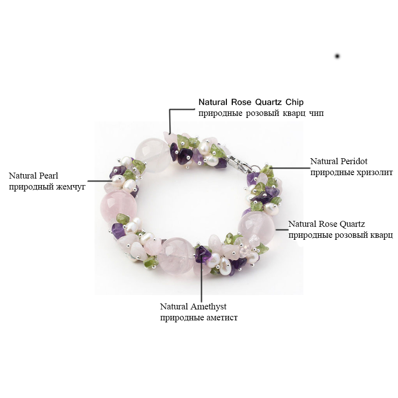 Chunky Big FreshWater Pearl Natural stone for women Bracelet Handmade Statement bohemian Pearl Jewelry offer Drop shipping - Image 2