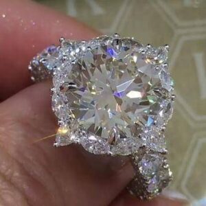 Sparkling Flower Ring